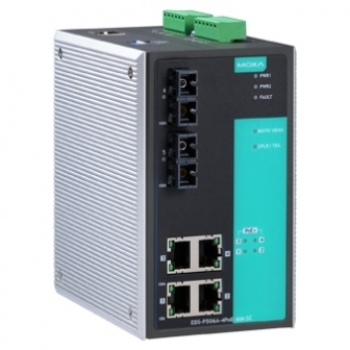 Коммутатор EDS-P506A-4PoE-SS-SC Коммутатор EDS-P506A-4PoE-SS-SC
